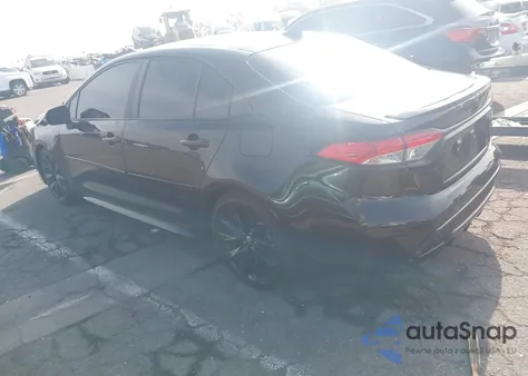 2020 Toyota Corolla Se Nightshade Edition z USA, uszkodzony, nr VIN 5YFS4RCEXLP039200